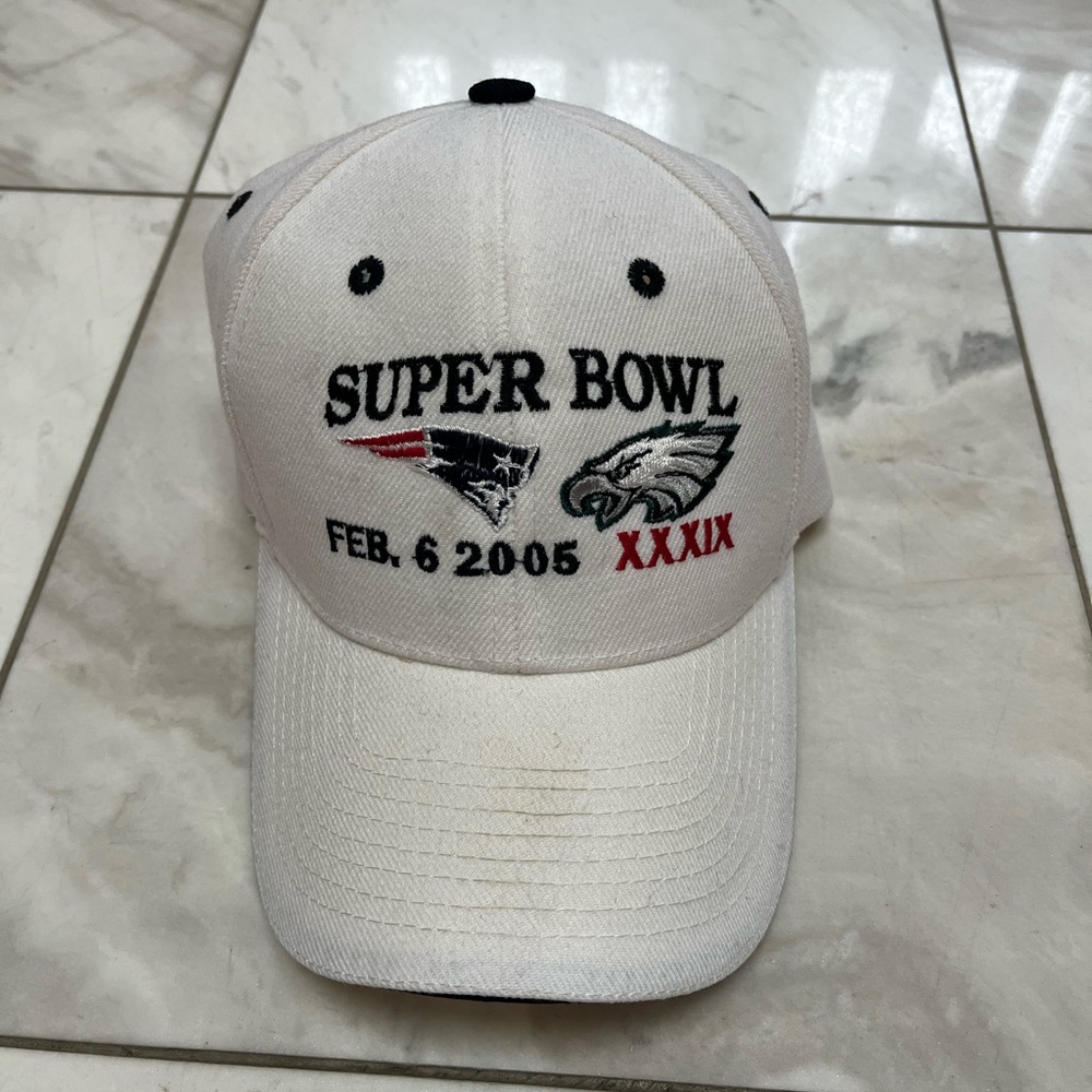 Super Bowl XXXIX baseballll cap. February 6, 2005